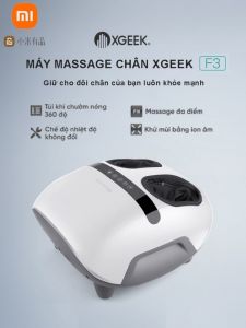 Máy Massage Chân Bấm Huyệt Xiaomi XGEEK F3 Hàng Chính Hãng Bảo Hành 6 Tháng
