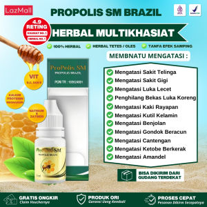 Propolis Sm Brazilian 100% Ekstrak Propolis Brazilian Asli Green With Nano Technology