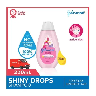 Johnsons Baby Active Kids Shiny Drops Shampoo