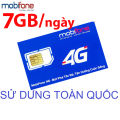 Sim 4g Mobifone SAYMEE gói 7Gb/ngày (210Gb/tháng) - Sim Mobi Phí đăng ký chỉ 125k/tháng  từ MƯỜNG THANH ROYAL- FREESHIP - CHƯA KÍCH HOẠT. 