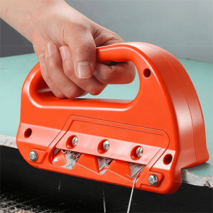 TUO29 Precise Chamfering Plasterboard Cutter 45° /60° Angle Sharp Edge Edge Chamfering Tool Compact Quick Cutter Woodworking Trimmer Gypsum Board Trimming