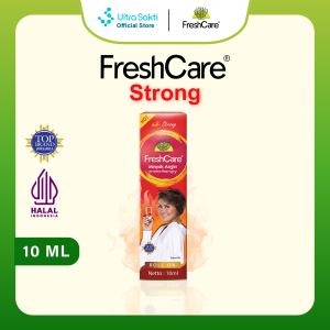 FreshCare Strong 10ml - Minyak Angin Aromaterapi Sensasi Panas