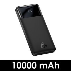 BASEUS Bipow 20W 15W PD & QC3.0 Power Bank 2-Way Quick Fast Charge 10000mah 20000mAh 30000mAh phone charger PowerBank 10000 20000 30000  mAh Compatible with iP Huawei Samsung Android