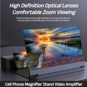 Mobile Phone Holder Storage and Carrying Mobile Phone Magnifier Multiple Scene Usage Eye Protection