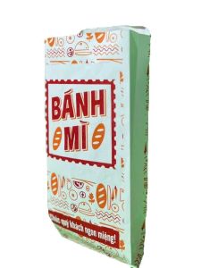 500 túi giấy đựng bánh mì túi giấy đựng thức ăn mang đi kraft bag to take away. Nhận in theo yêu cầu