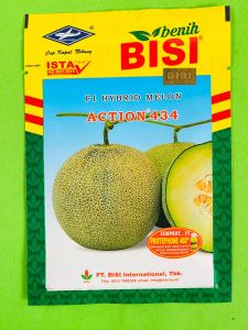 Benih melon F1 Hybrid ACTION 434 cap kapal terbang  isi 550-+ terbaikkk!!!
