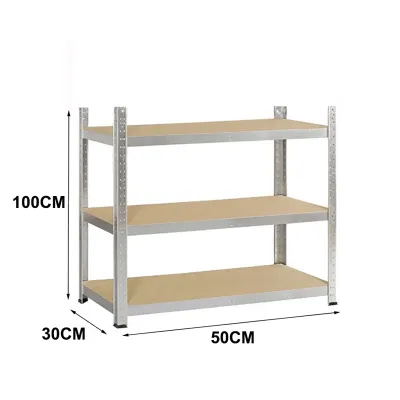 【Oversized 120*40*200】 Steel Rack Shelves 4/5/6-Layer Metal Rack Organizer Shelf Boltless Rack Multi-purpose Storage Rack Bookcases & Shelving