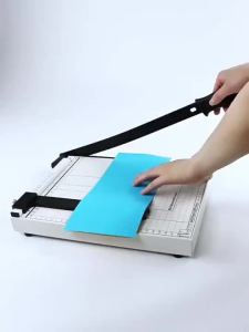 Manual paper cutter metal base A3 A4 B5 office commercial printing shop precise cutting tool