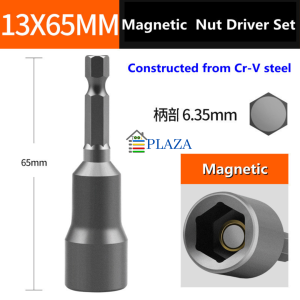 ADAPTER SOCKET MATA BOR ROOFING MAGNETIC NUT 6 - 13 MM