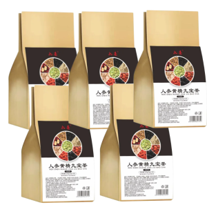 Ginseng Huangjing Jiubao Tea for YearRound Adults Nourishing Body for Men Ideal for Those in Need of Supplementation