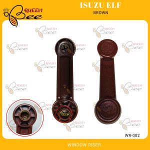 QBEE 1PIECE Isuzu Elf NKR NPR DOOR WINDOW RISER HANDLE Black Brown WR-001 WR-002