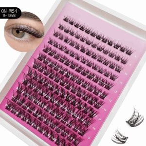 MINIFELE 262 8-18mm Segmented False Eyelashes Natural Anime Look 3D Mink Effect Fake Eyelash Set  Soft Fluffy DIY Grafting Eyelashes DIY Eyelashes Makeup
