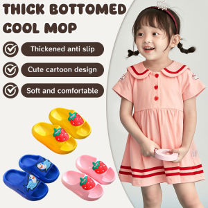 AILEBE Summer Kids Slippers Soft Lightweight Sandals Durable Shoes For Boys And Girls New Style Non-Slip Kids Cartoon Shoes