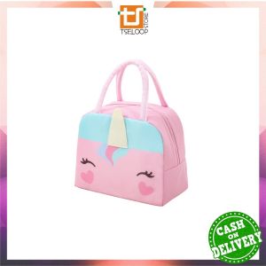 OFM-T50 Tas Bekal Anak Karakter Hewan Lunch Bag Cooler Makanan / Tas Lunch Box Tempat Penyimpanan