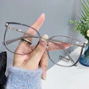 JN IMPRESSION New Irregular Frame Anti-Blue Light Glasses Casual Large Frame Glasses