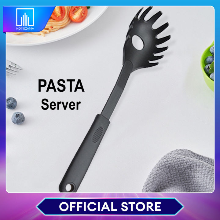 Home Zania Pasta Server NonStick Food Grade Plastic Silicone Kitchen