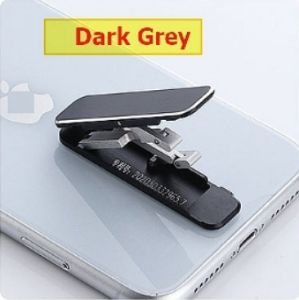 Thin Aluminum Alloy Mobile Phone HolderPhone Stand Household Mobile Phone RackMulti-Function Mini Kickstand