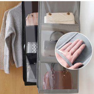 Organizer Black Gray Organizer Bag Rustproof Good Load-bearing Capacity Washable Family Office