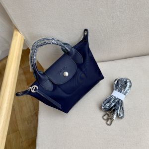 100% แท้ Longchamp Official Store ของแท้ กระเป๋า Très Paris L1500 598 Mini สั้นกันน้ำกระเป๋าไนลอน Cross Body & ไหล่กระเป๋ายาว Champ ผู้หญิงกระเป๋าแฟชั่น2021