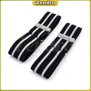 ZEO 1Pair Adjustable Elastic Armband Non Slip Shirt Sleeve Holder For Fashion Decorative Armbands