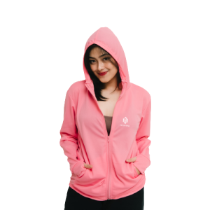 INFINITYSTYLE- Jaket Olahraga Wanita Mesh Hoodie UV Protection Outdoor Sun Protection Anti UV UPF50+ Original 100% Original Jaket Jogging Anti Matahari