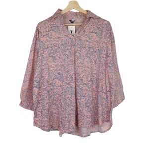 Atasan Wanita V-Neck JUMBO RAYON SAKURA LD 130 CM SUPER BIG SIZE XXXXXL 5XL 4254#