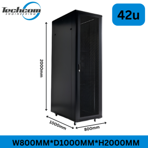 TC-42U Server Rack Network Cabinet (800x1000x2000) For Data Center CCTV Recorder Network Equipment