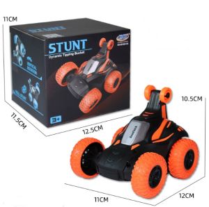 Mainan Mobil Stunt Car Rotasi Otomatis 360 derajat dengan lampu musik Mainan Anak Spinning Tahan Banting