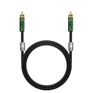 GOLLEY LION RCA to RCA Cable Jack Connector Splitter Audio Cable RCA Stereo Aux Wire for TV CD DVD VCD Radio Sound Amplifier Console