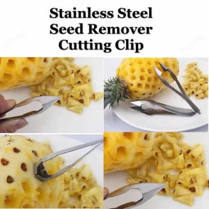 Pineapple Peeler Seed Remover Clip Slicer Cutter Fruit Tool Kitchen Accessories