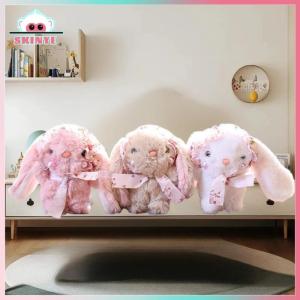 Skinye ✨Ready Stock✨ Kawayi Cute Cute Bunny Plush Toy Cartoon Stuffed Bunny Doll Keychain Lovely Bag Pendant Backpack Hanging Decoration Birthday Gifts