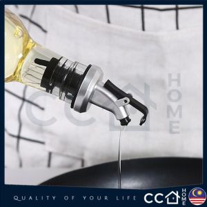 Oil Bottle Cap Leak-proof Bottle Flip Cover Kitchen Oil Pour Spouts Stopper Cap Seal Leak-proof Food Grade Rubber Nozzle 4