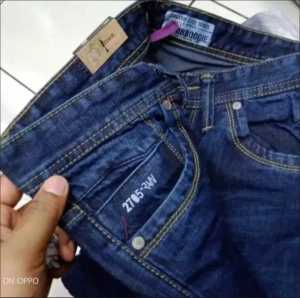 celana jeans pangang pria - BOMBBOGIE - jeans bombogie pria terbaru - celana pria model reguler(COD)