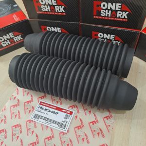 Karet Buut Shock / Shock Boot Cover / Penutup Debu Shock Breaker Depan Nissan Xtrail X-Trail T31 Merk F-One Shark FOS Original