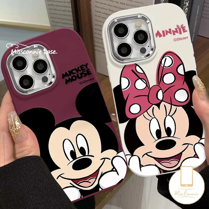 MissConnie Cartoon Disney Lovely Mickey Mouse Minnie Phone Case