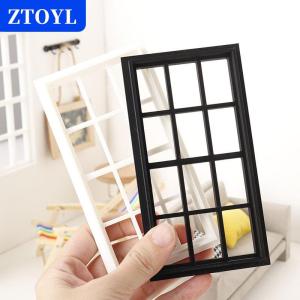 [COD]🔥🔥🔥ZTOYL 1 12 Dollhouse Simulation Wood Window Frame Model Dollhouse Furniture Decoration Dolls House Micro Scene Accessories