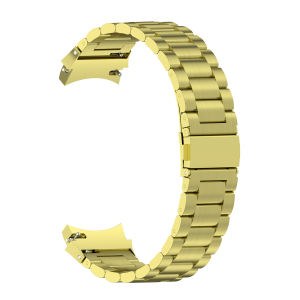 Curved Stainless Steel Strap For Samsung Galaxy Watch 7/6/5 44mm 40mm Wrist Band No Gaps Metal Strap Bracelet Galaxy Watch Ultra 47mm 6 Classic 43mm 47mm watch 5 Pro 45mm Wristband