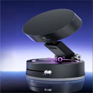 Vacuum Suction Cup Mobile Support for Car Mount 360° Rotation Foldable Strong Magnetic Lazy Phone Holder For iPhone Android