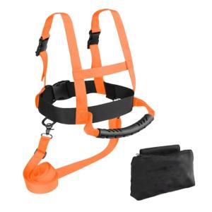 Kids Ski Harness Snowboard Training Harness Ski Tractions Rope Skating Training Safety Strap with Handle Removable Leash