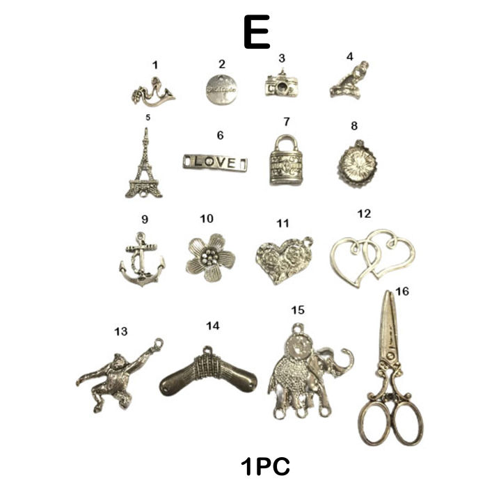 Macam-Macam Model Liontin Charm Tipe E Harga/Pc | Lazada Indonesia