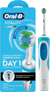Oral-B Vitality Electric Toothbrush Extra Sensitive Clean Everyday Clean Whitening 1s