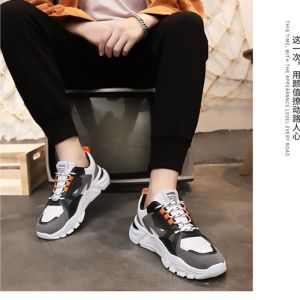 Mens shoes summer sports shoes mens casual shoes mesh daddy shoes Korean version trendy all-match tooling shoes trendy shoes men