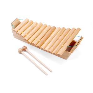 Đồ chơi đàn tơ rưng gỗ đồ chơi đàn gõ gỗ nhạc cụ rèn thể chất kĩ năng cho b