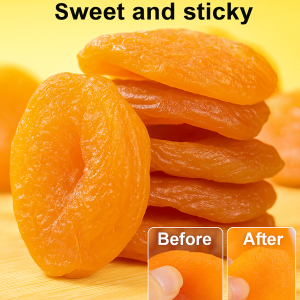 🔥 Big Discount🔥Dried Red Apricots Sweet And Sour Premium Xinjiang Sun Dried Apricot Golden Variety Natural Fruit Snack No Additives Chewy Texture Rich In Fiber And Vitamins Dried Apricot Golden Hanging Fruit Snack Healthy Chewy Apricot Meat