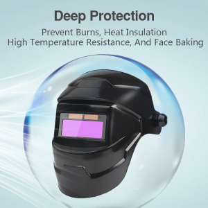 COD TaffGUARD Helm Las Otomatis gelap terang plus Lampu Led Auto Dimming True Color Welding CL280