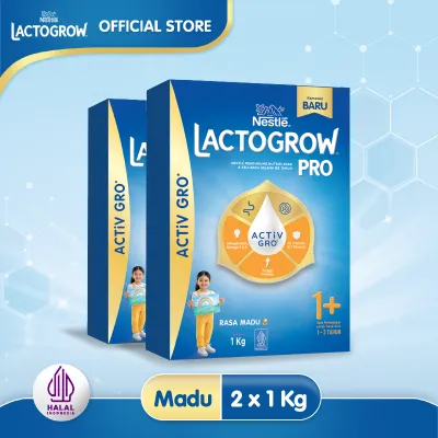 LACTOGROW PRO 1+ Honey 1kg x2