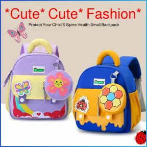 Shoulder Bag Cartoon Organize Drawing Books Portable Multi-compartment Lightweight Daily Life