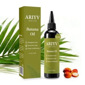 Batana Oil for Natural Batana Oil - Prevents Hair Loss Reduces Breakage and Strengthens Hair Enhances Thickness for Men & Women
