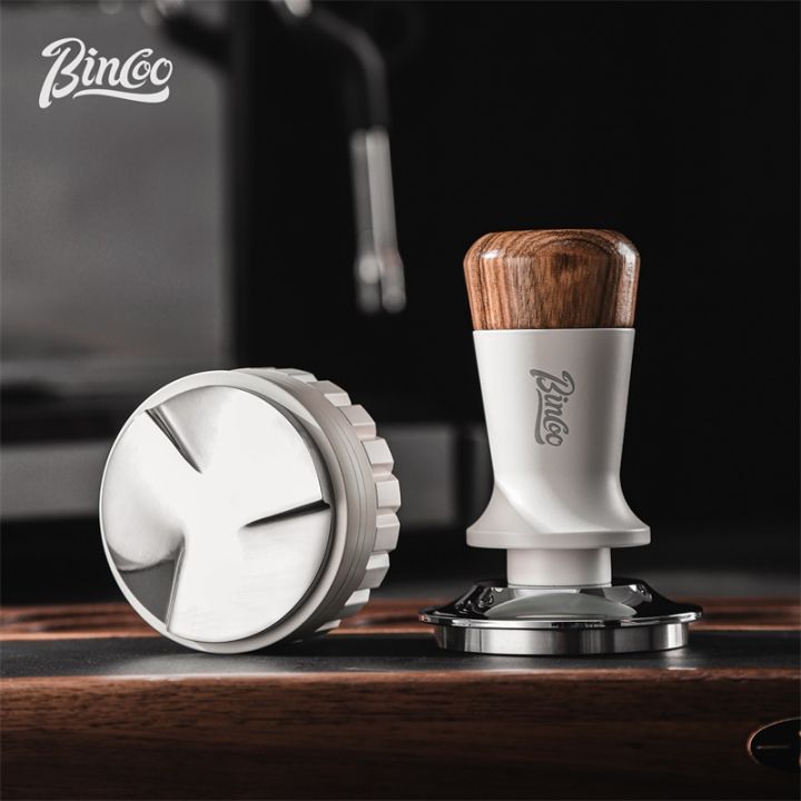 BINCOO%20Coffee%20Tamper%20Base%20Walnut%20Storage%20Board%20Powder%20Dispenser%20Coffee%20Utensil%20Set%20-%20Image%203