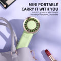 ZOLURA F60 Mini Portable Hand Fan USB Rechargeable Personal Battery Operated Small Pocket Fan For Travel Outdoor. 